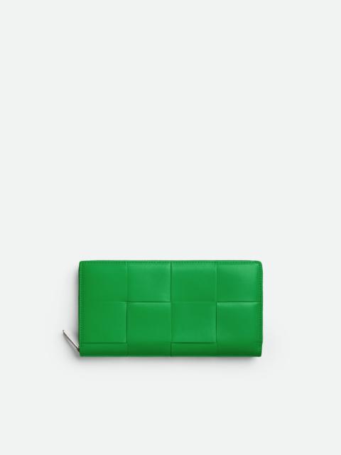 Bottega Veneta zip around wallet