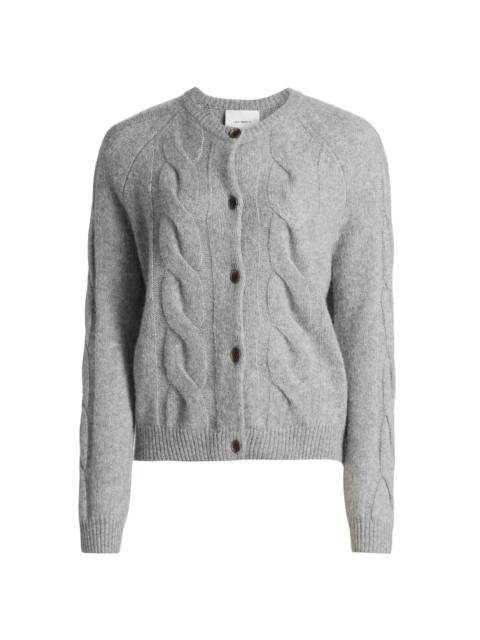 LISA YANG Women's Gwyneth Cashmere-Silk Cardigan - Cloudy