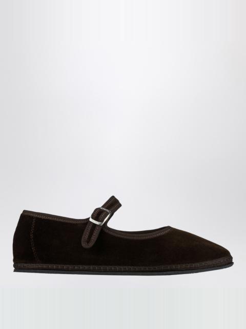 ViBi Venezia Friulane in brown velvet