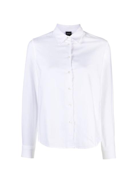 cotton long-sleeved shirt