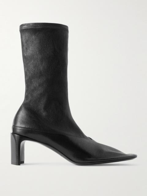 Jil Sander Leather Ankle Boots