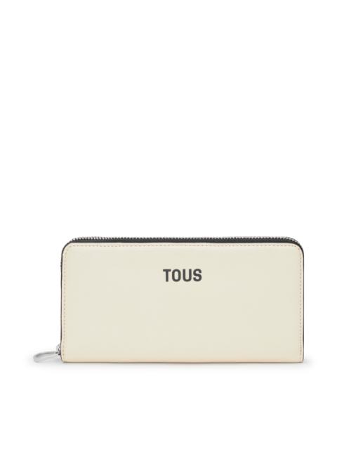 TOUS Beige Wallet New Dorp