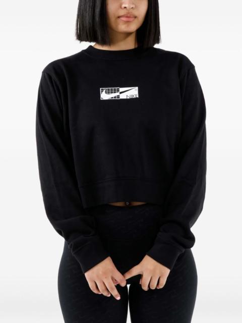 Nike box-logo fleece sweatshirt