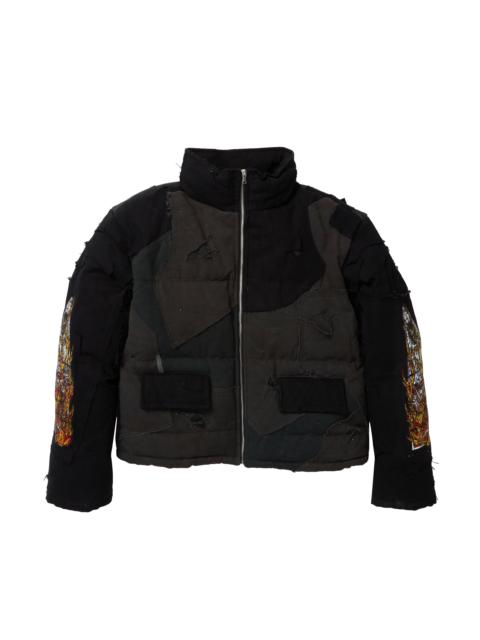 WHO DECIDES WAR UPCYCLED PARKA COAL