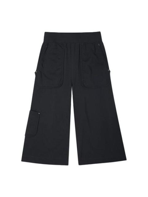Converse (WMNS) Converse Knit Cargo Straight Casual Pants/Trousers Black 10021453-A01