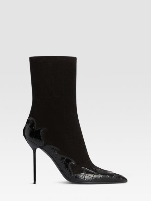 PARIS TEXAS LIDIA QUEEN OF HEARTS ANKLE BOOT 105