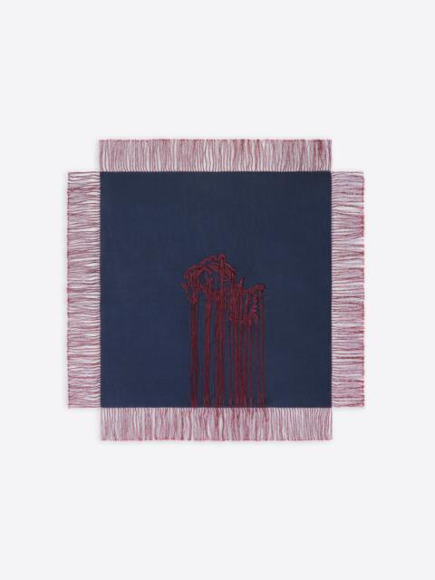 Dries Van Noten EMBROIDERED SILK SCARF