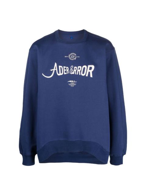 ADER error logo-print long-sleeve sweatshirt