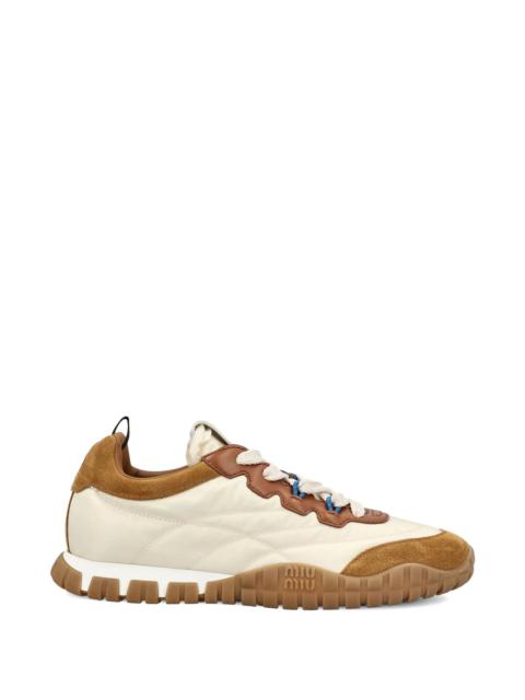 Miu Miu Miu Miu Tyre Panelled Sneakers