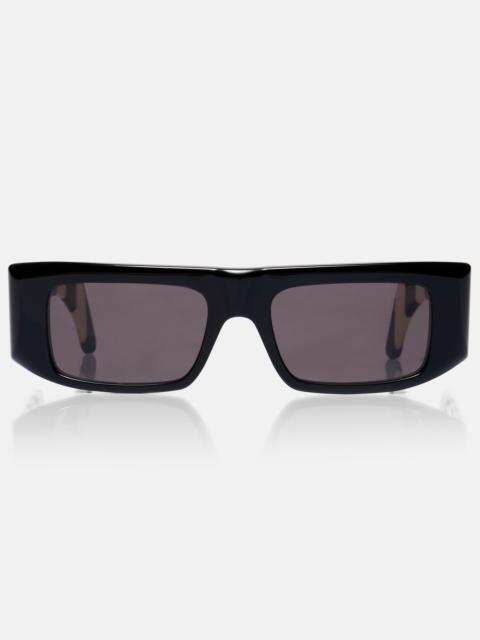 Valentino Ultra Vintage VLogo flat-top sunglasses