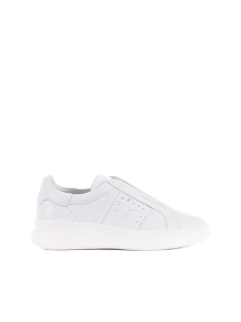 HOGAN slip-on leather sneakers
