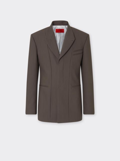 Ferrari Single-breasted Crepe Blazer