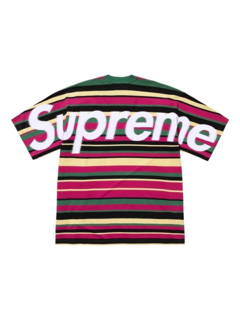 Supreme Supreme Intarsia Short-Sleeve T-Shirt 'Stripe' SS25KN13-STRIPE