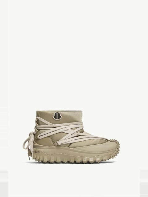 Moncler Moncler + Rick Owens Trailgrip Megalace Leather Boots