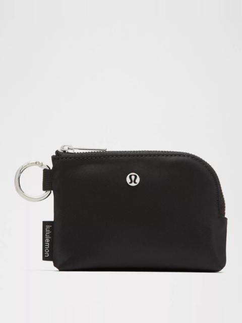 lululemon Clippable Card Pouch *Metal Hardware