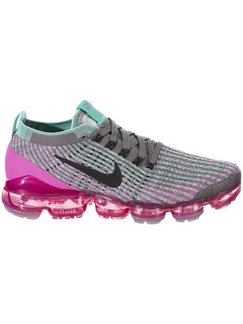 Nike Air VaporMax Flyknit 3 Gunsmoke Fuchsia (Women's)
