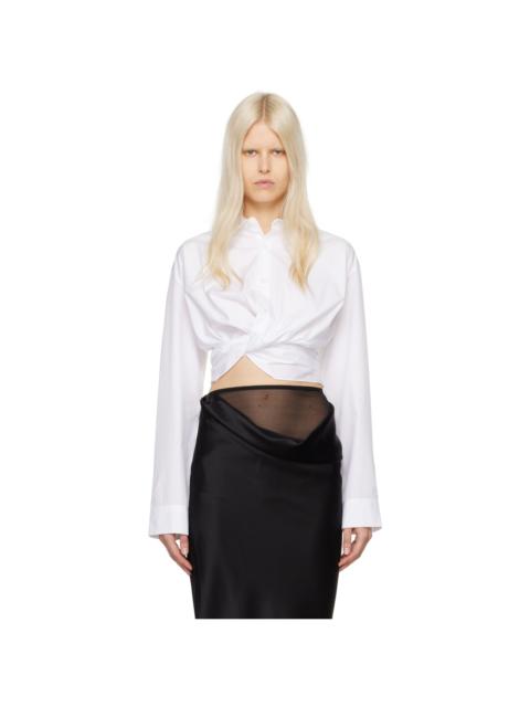 CHRISTOPHER ESBER White Tempest Twist Shirt