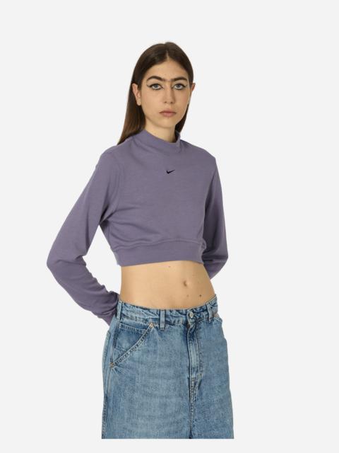 Crewneck Cropped French Terry Top Daybreak