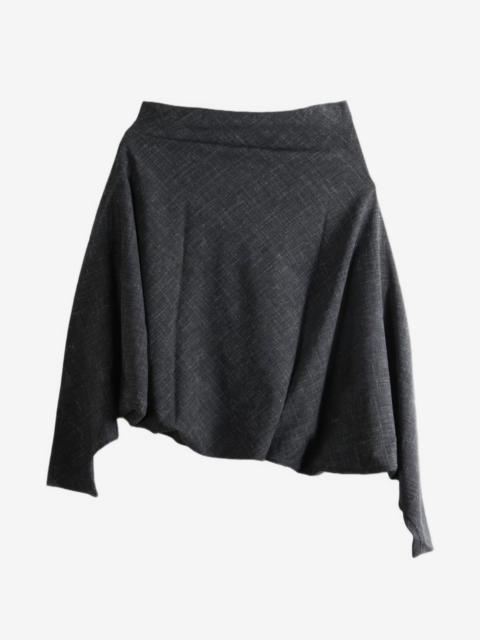cortana Nasa cross-hatch boat-neck blouse
