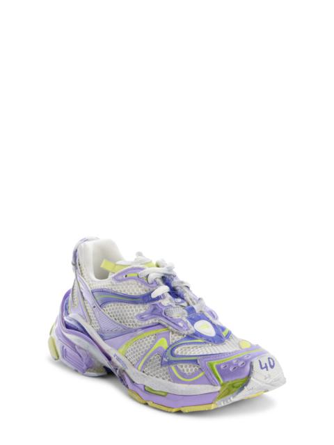 Runner 2 Sneaker in Eggshell/Lilac
