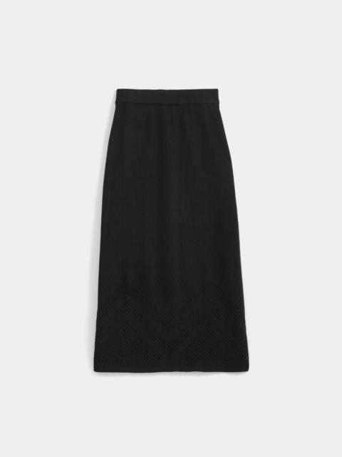 EVERLANE LACE-KNIT MAXI SKIRT