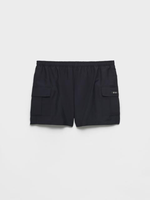 Prada Mohair wool shorts