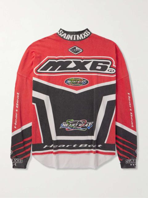 SAINT M×××××× MX6 L/S TEE - RED | feature | REVERSIBLE
