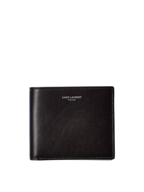 SAINT LAURENT Saint Laurent East/West Leather Wallet