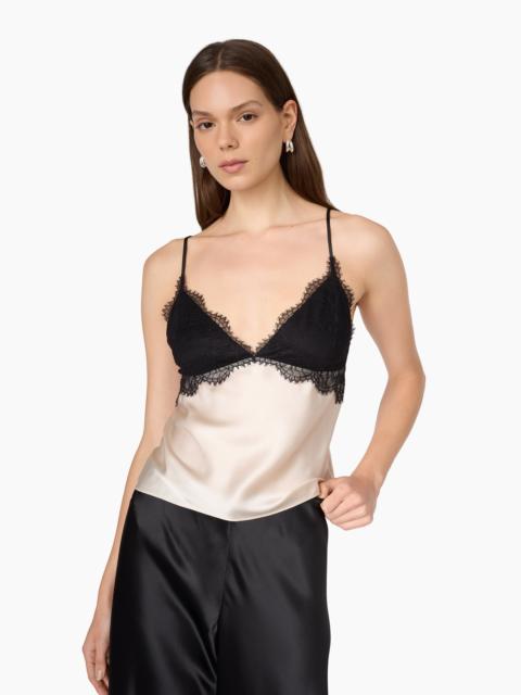 CAMI NYC HILDA CAMISOLE OAT/BLACK