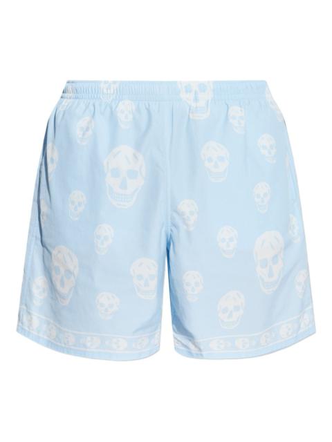 Alexander McQueen skull print swim shorts