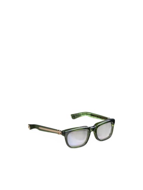Chrome Hearts See You In Tea square-frame glasses