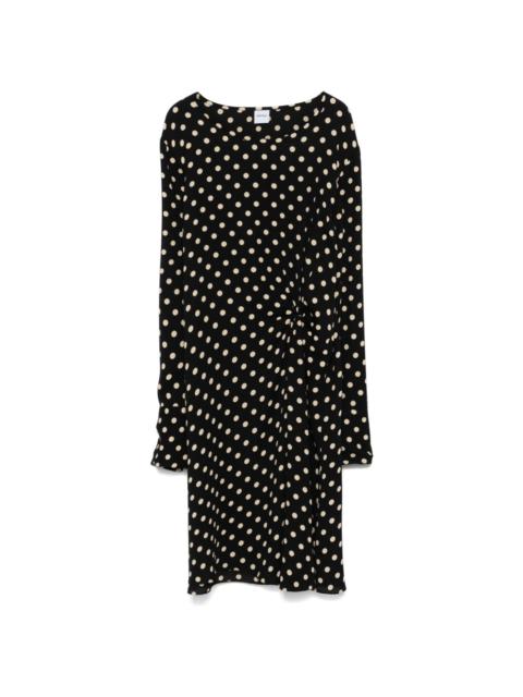 Aspesi polka-dot midi dress