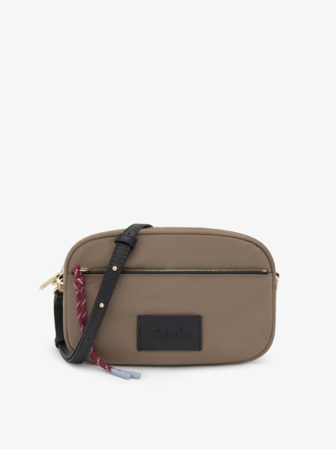 TOUS Taupe Crossbody reporter bag TOUS Empire Soft New