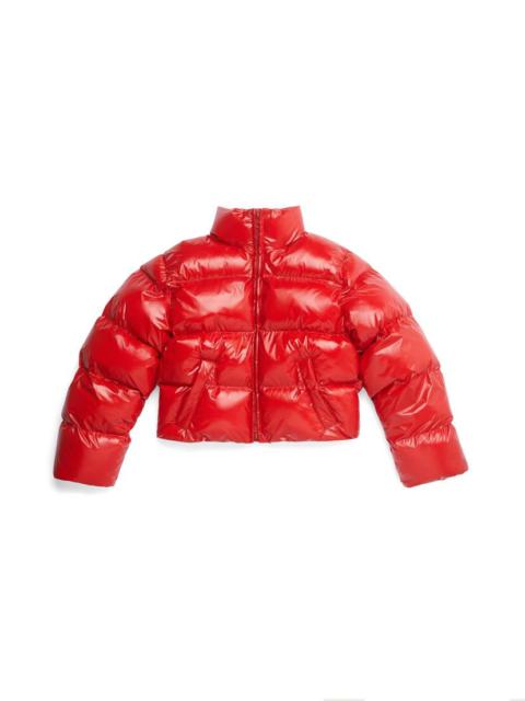 BALENCIAGA Shrunk Puffer in Red