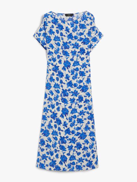 WEEKEND Max Mara REVERE Printed silk T-shirt dress | REVERSIBLE