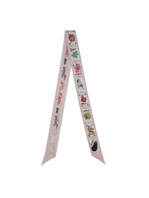 Longchamp Pink and Green Headband Ballerina - OTHER
