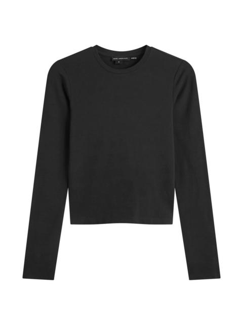 GOOD AMERICAN Good American Super Stretch Long Sleeve T-Shirt