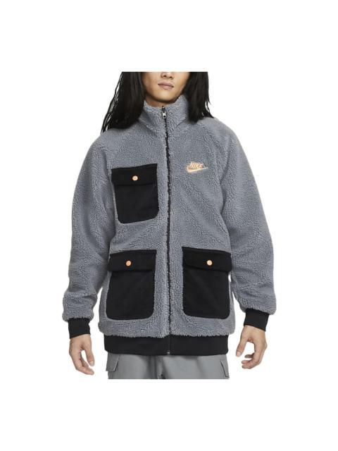 Nike Nike Sportswear 가득 차있 Zip Reversible 재킷 'Grey' DZ4713-065