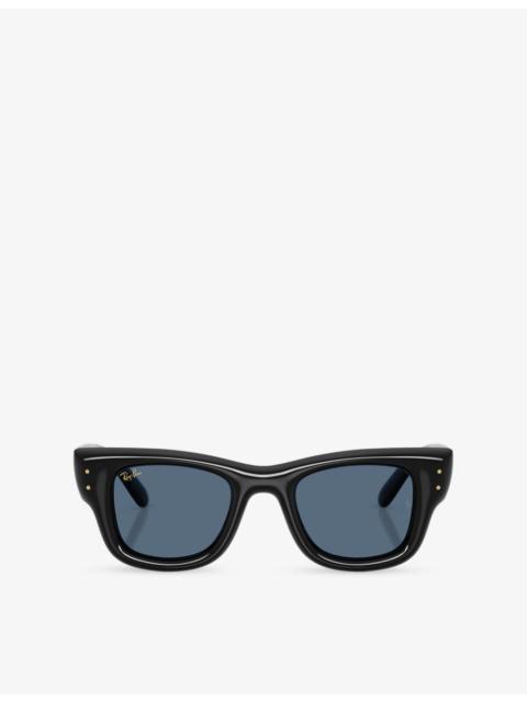 Ray-Ban RB4940 Wayfarer Puffer Square-Frame Nylon Sunglasses