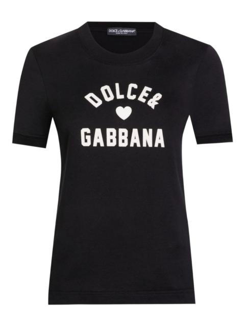 Dolce & Gabbana logo-print cotton T-shirt