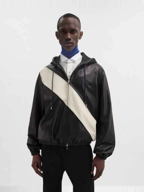 WALES BONNER Vista Leather Anorak