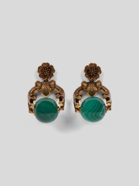 Etro FROG CHARM EARRINGS
