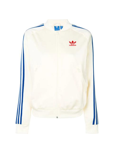 adidas Originals Embellished Arts SST Track Jacket "Beige Khaki" CV9431
