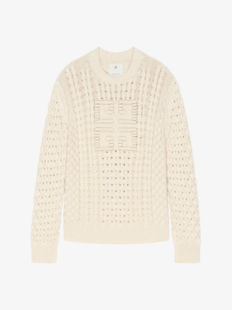 Givenchy 4G CABLE-KNIT SWEATER