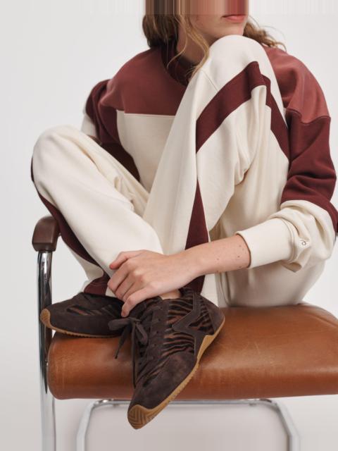 rag & bone Ultra Slim Calf Hair Retro Runner