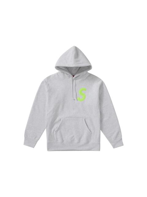 Supreme Supreme S Logo Hooded Sweatshirt (FW19) Ash Grey