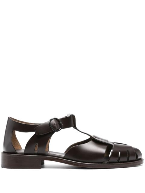 HEREU Pesca leather sandals