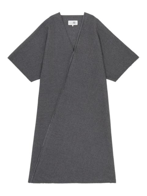 MM6 Maison Margiela V-neck midi dress