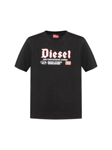 logo-print cotton T-shirt