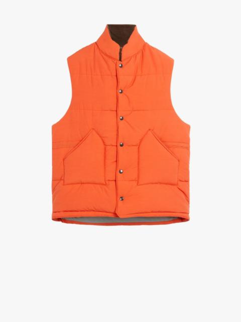 Mackintosh OSAKA ORANGE RAIN SYSTEM WOOL & NYLON BLEND GILET | GQF-304